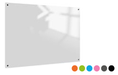 Whiteboard Glas Solid Serie