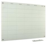 Whiteboard Glas Solid 8-Wochen Mo-Fr 90x120 cm