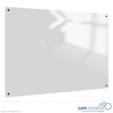 Whiteboard Glas Solid Klar Weiß 90x120 cm