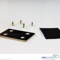 Blockmagnet für Montage Whiteboards 12 St.