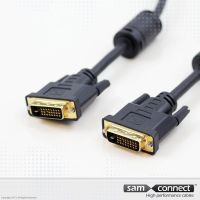 DVI-D Dual Link Kabel, 3m, m/m