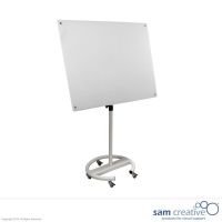Mobiles Fahrgestell Whiteboard Glas 90x120 cm
