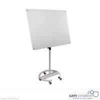 Mobiles Fahrgestell Whiteboard Glas 60x90 cm