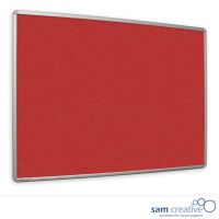 Pinnwand Bulletin Linoleum Rot 120x200 cm