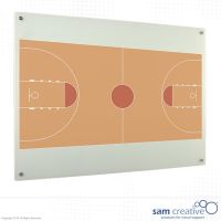 Whiteboard Glas Solid Basketball 90x120 cm