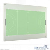 Whiteboard Glas Solid Hockey 90x120 cm