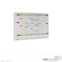 Jahres Planer 14 Spalten, 32 Schlitze 60x85 cm