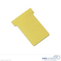 T-Karten Größe 2 Gelb 86x60 mm