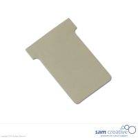 T-Karten Größe 2 Grau 86x60 mm