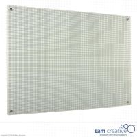 Whiteboard Glas Solid Karo 1x1 cm 120x180 cm