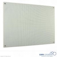 Whiteboard Glas Solid Karo 2x2 cm 90x120 cm