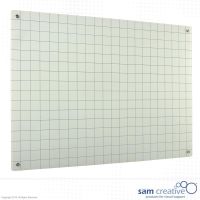 Whiteboard Glas Solid Karo 5x5 cm 120x240 cm