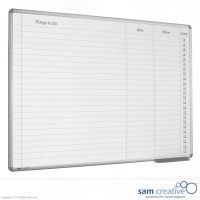 Whiteboard Tagesplaner To-do-Liste 45x60 cm