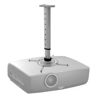 Projektor Deckenhaltung Höhenverstellbar Silber