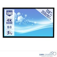 Projektionsleinwand Cinema 4K|UHD 158" 350x197 cm