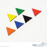 Whiteboard Magnetsymbole Dreieck 2 cm gemischt