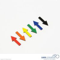 Whiteboard Magnetsymbole Pfeil 1,2x3 cm gemischt