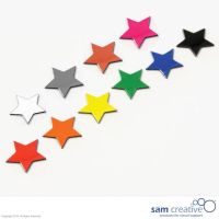 Whiteboard Magnetsymbole Stern 2x2 cm grau