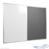 Kombiboard Whiteboard/Pinnwand 60x90 cm