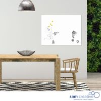 Whiteboard Flexible Magnetisch 90x150 cm