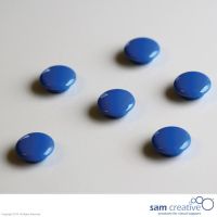 Whiteboard Magnete Rund 20mm blau 6st.
