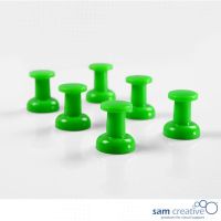 Whiteboard Magnete Jumbo Haftpins grün 6st.