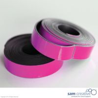 Whiteboard Magnetband 10mm Pink, 2x 100cm