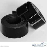 Whiteboard Magnetband 20mm Schwarz, 2x 100cm