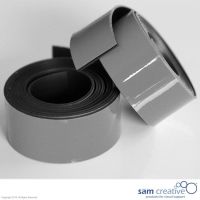 Whiteboard Magnetband 20mm Grau, 2x 100cm