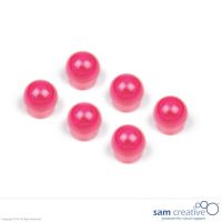 Whiteboard Magnete Kugel 15mm pink 6st.