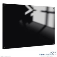 Whiteboard Glas Solid Schwarz 30x45 cm
