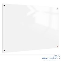 Whiteboard Glas Solid Transparent 100x200 cm